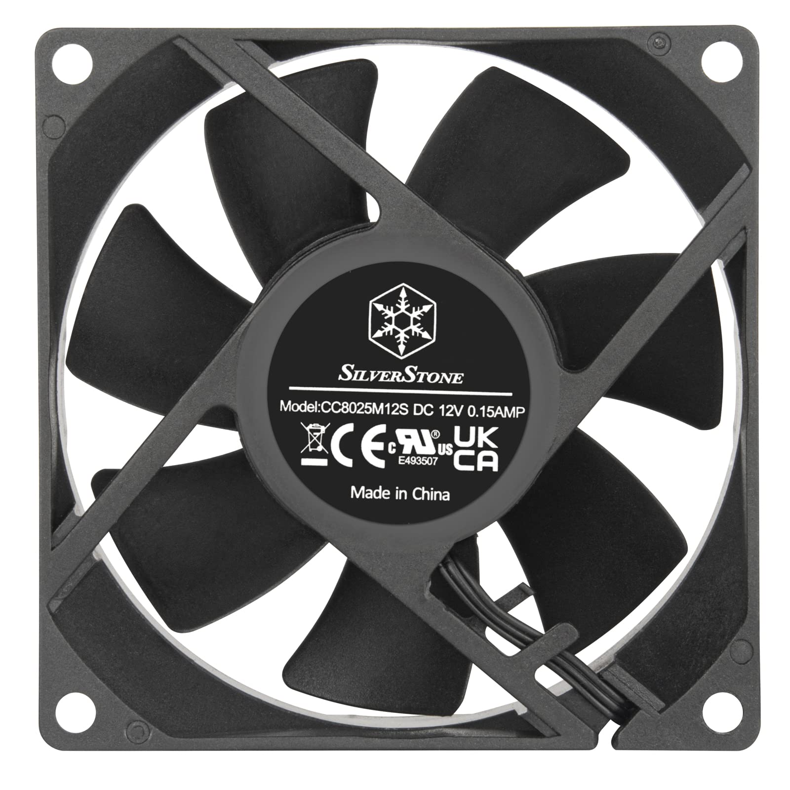 SilverStone FN FN80B Lüfter 80mm HTPC SFF leise
