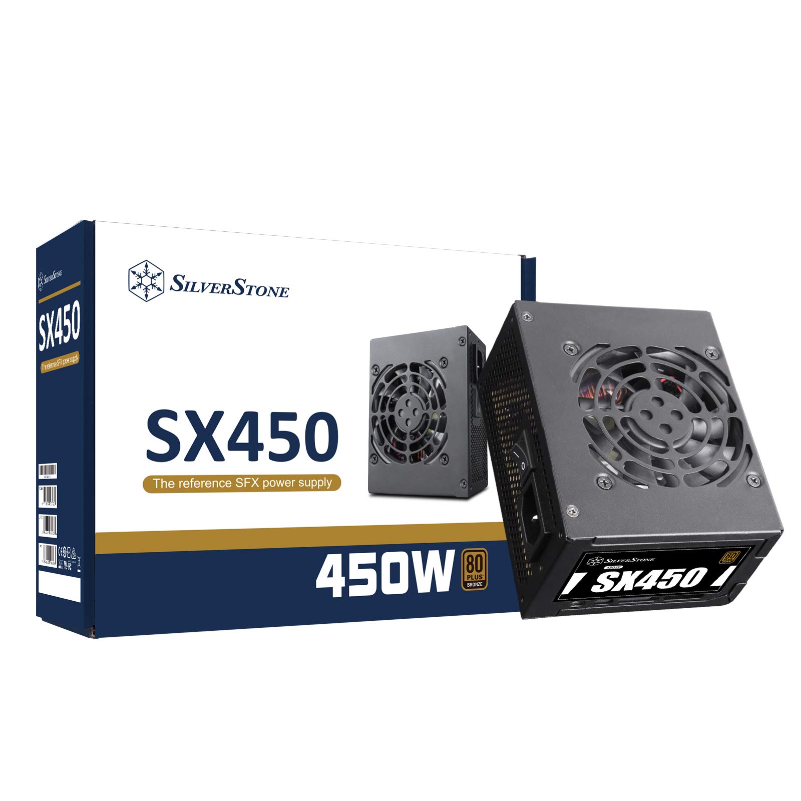 SilverStone SFX SX450-B 450W SFX Netzteil Bronze
