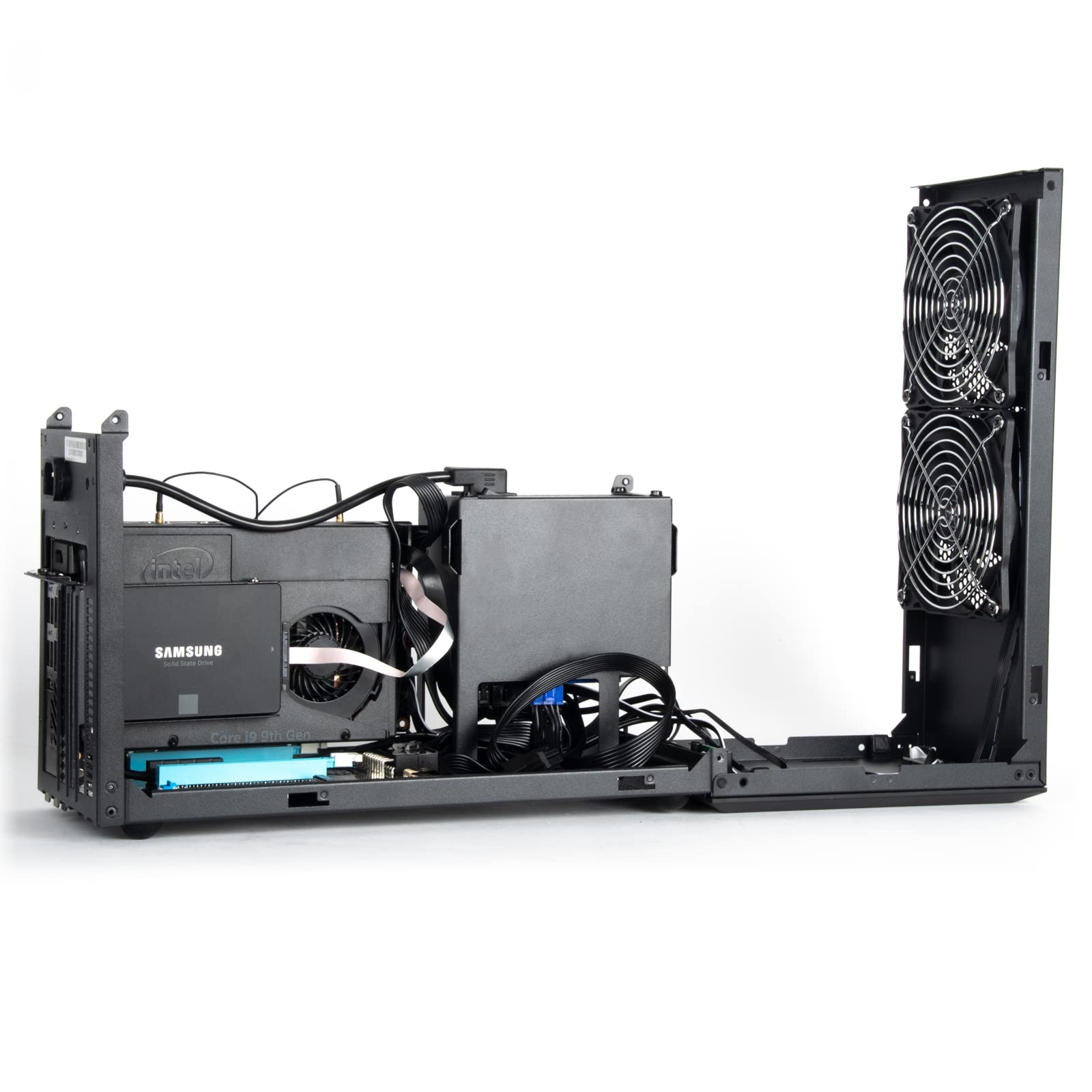 SilverStone Vital 4 NUC Gehäuse SFX 700W Gold Schwarz