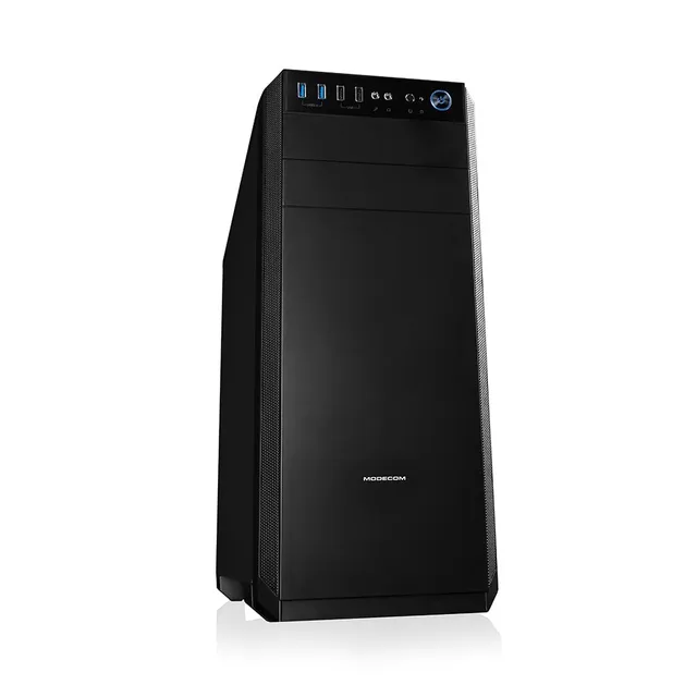 Modecom Oberon Pro Silent Midi-Tower Schwarz Metall