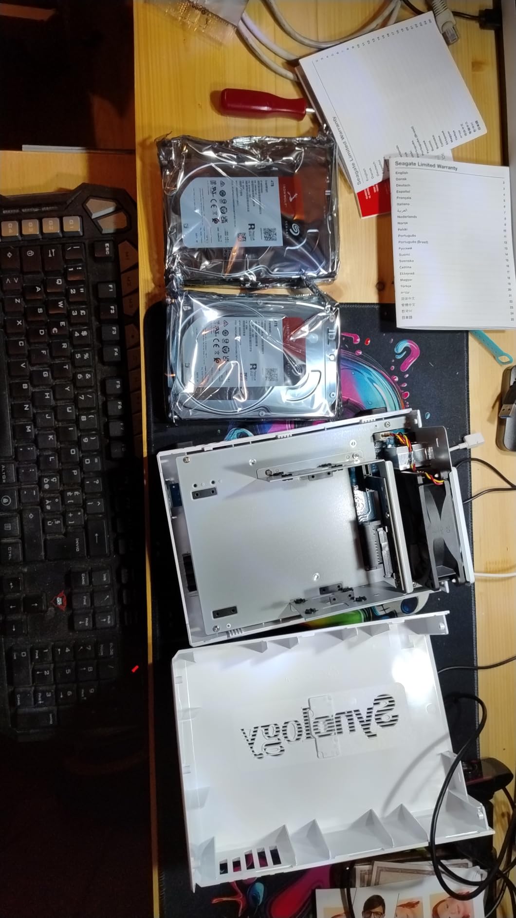 Seagate IronWolf ST2000VNZ03 NAS-Festplatte 2TB CMR