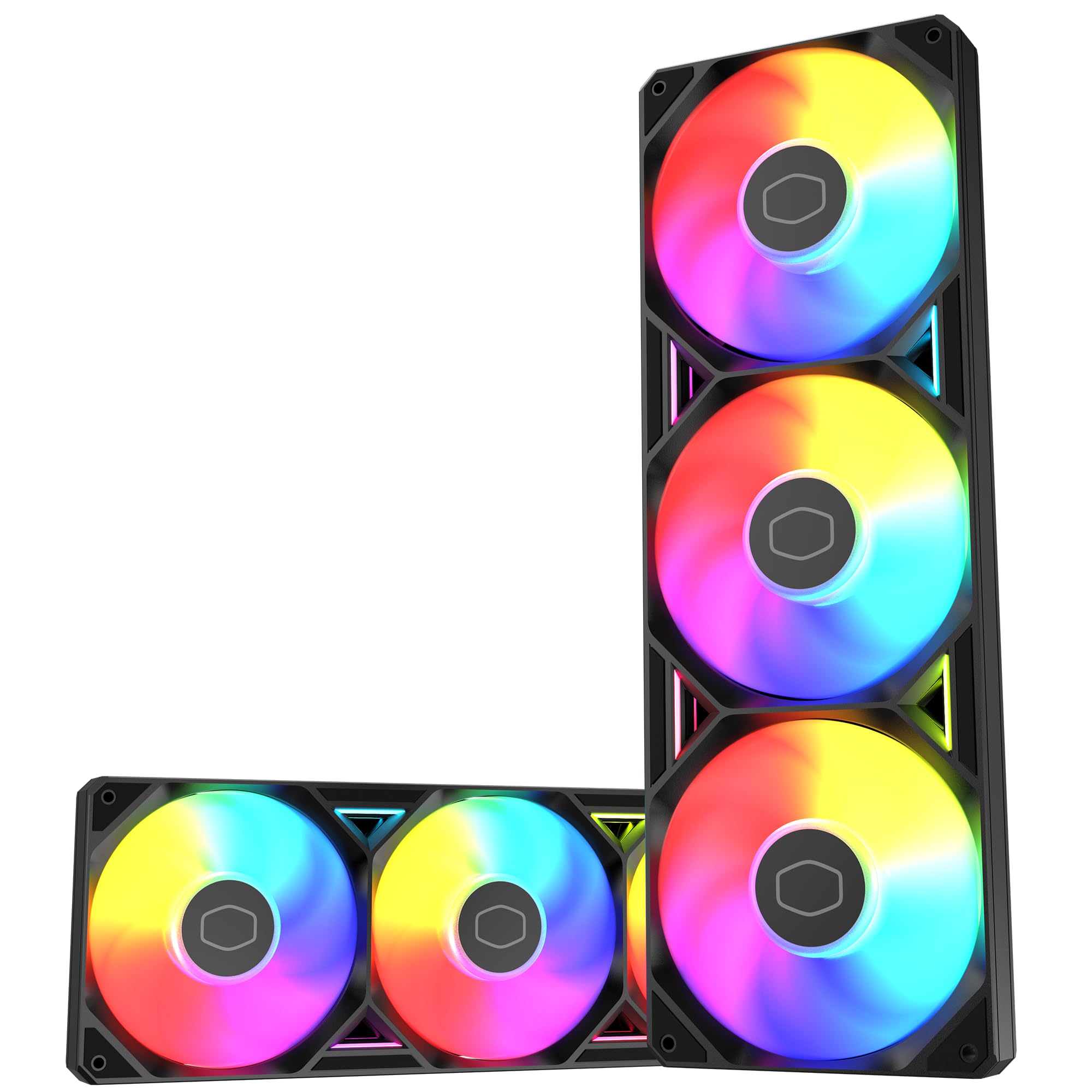 Cooler Master SickleFlow Edge 360 ARGB Gehäuselüfter 3er PWM schwarz