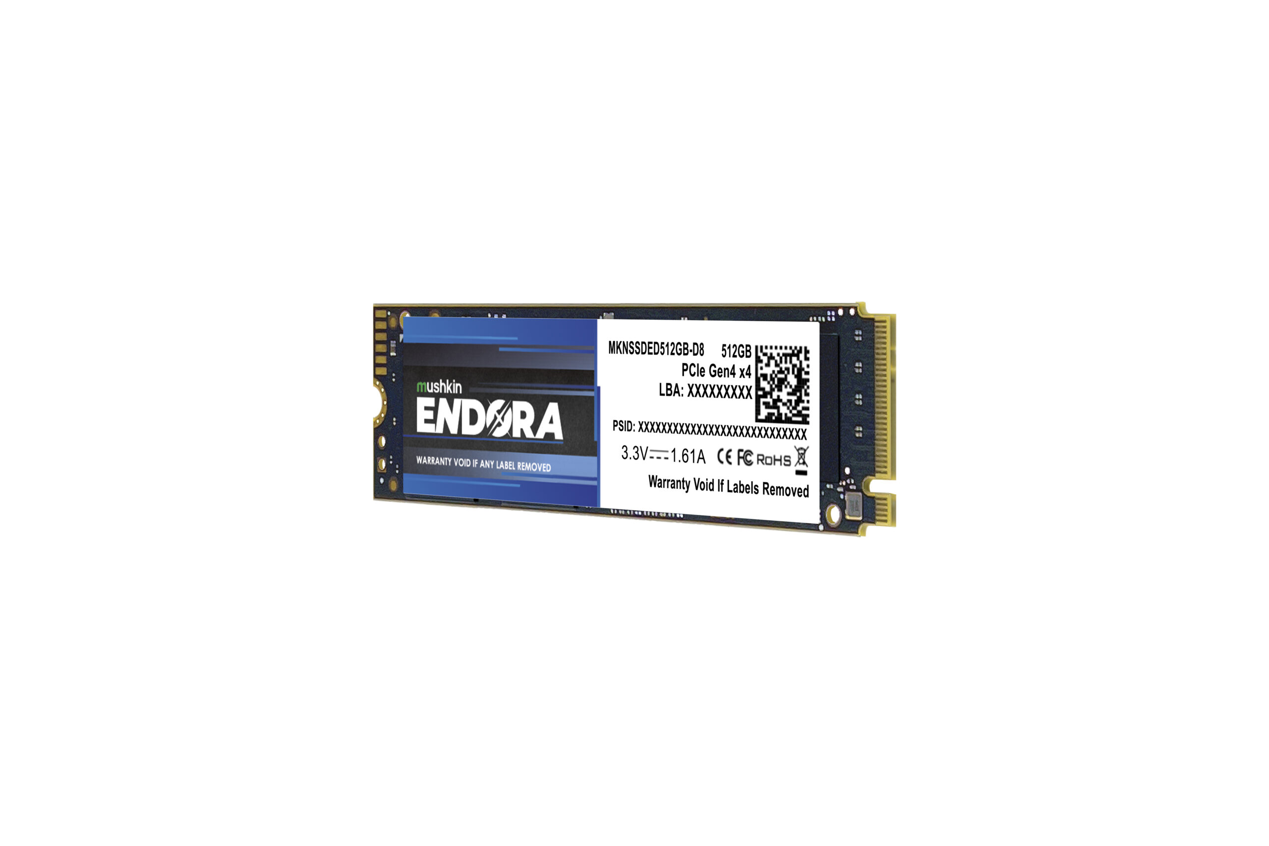 Mushkin Endora SSD 512GB intern für PC und Laptop