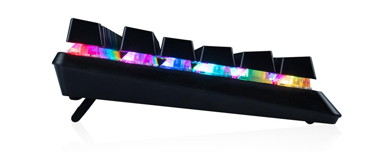 Modecom Volcano Lanparty Plus RGB Tastatur TKL Brown QWERTZ