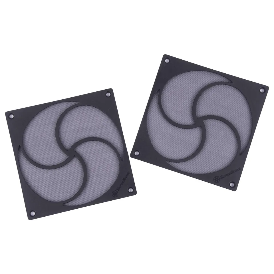 SilverStone FF144B 140mm Lüfterfilter magnetisch 2er-Pack