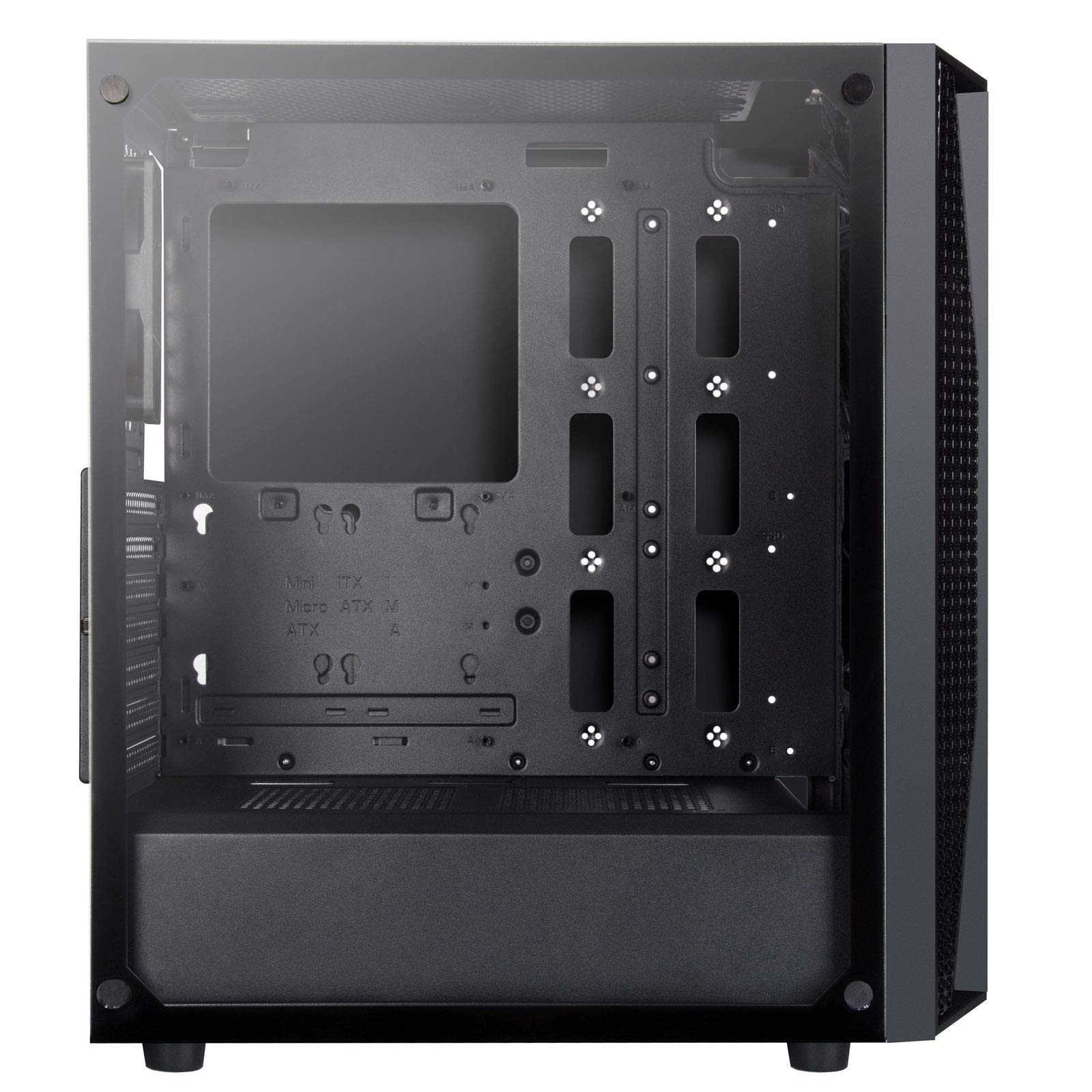 SilverStone FARA B1 ATX Gaming-Gehäuse Glas Schwarz