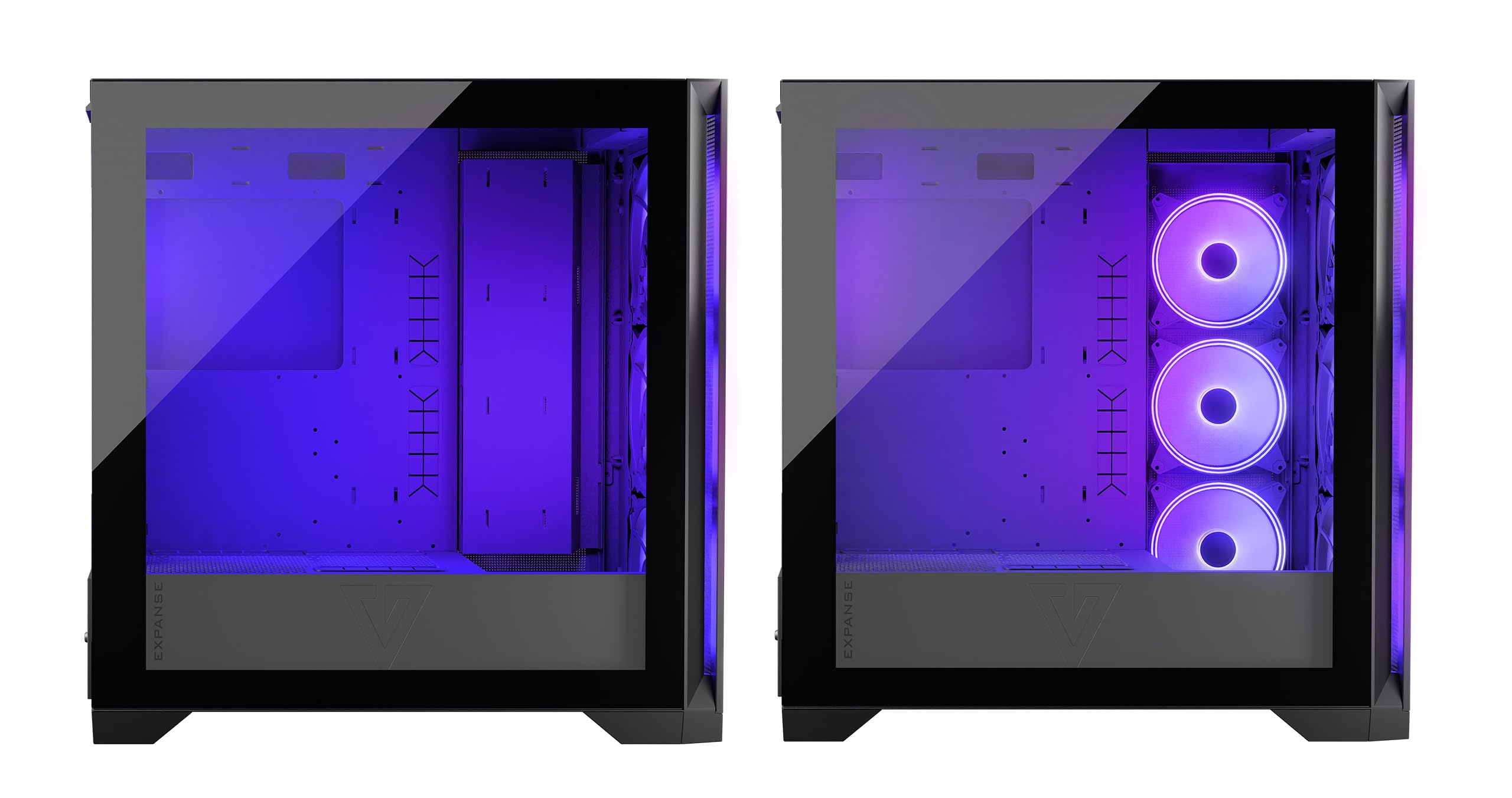 Modecom Volcano Expanse S Midi Tower PC-Gehäuse Schwarz