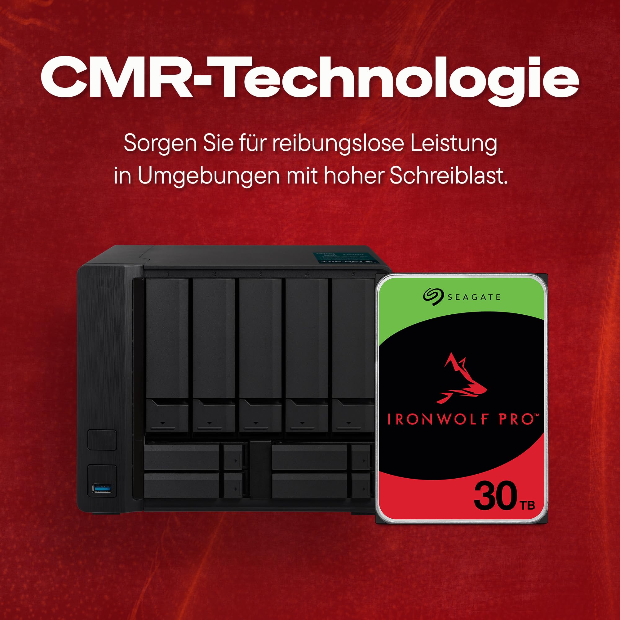 Seagate IronWolf Pro ST30000NT011 HDD 30TB CMR SATA