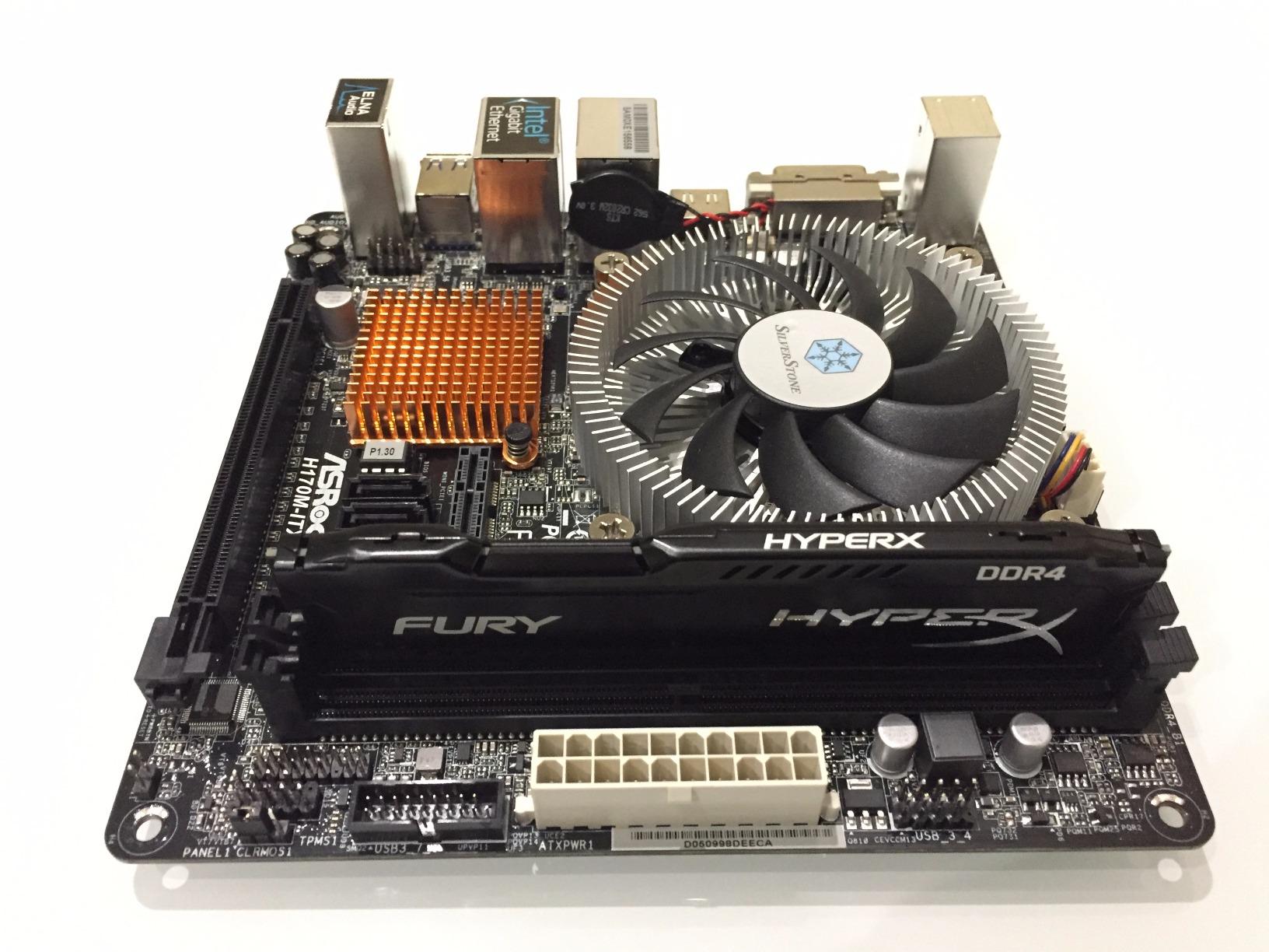 SilverStone Nitrogon NT07-115X CPU-Kühler Low-Profile 80mm