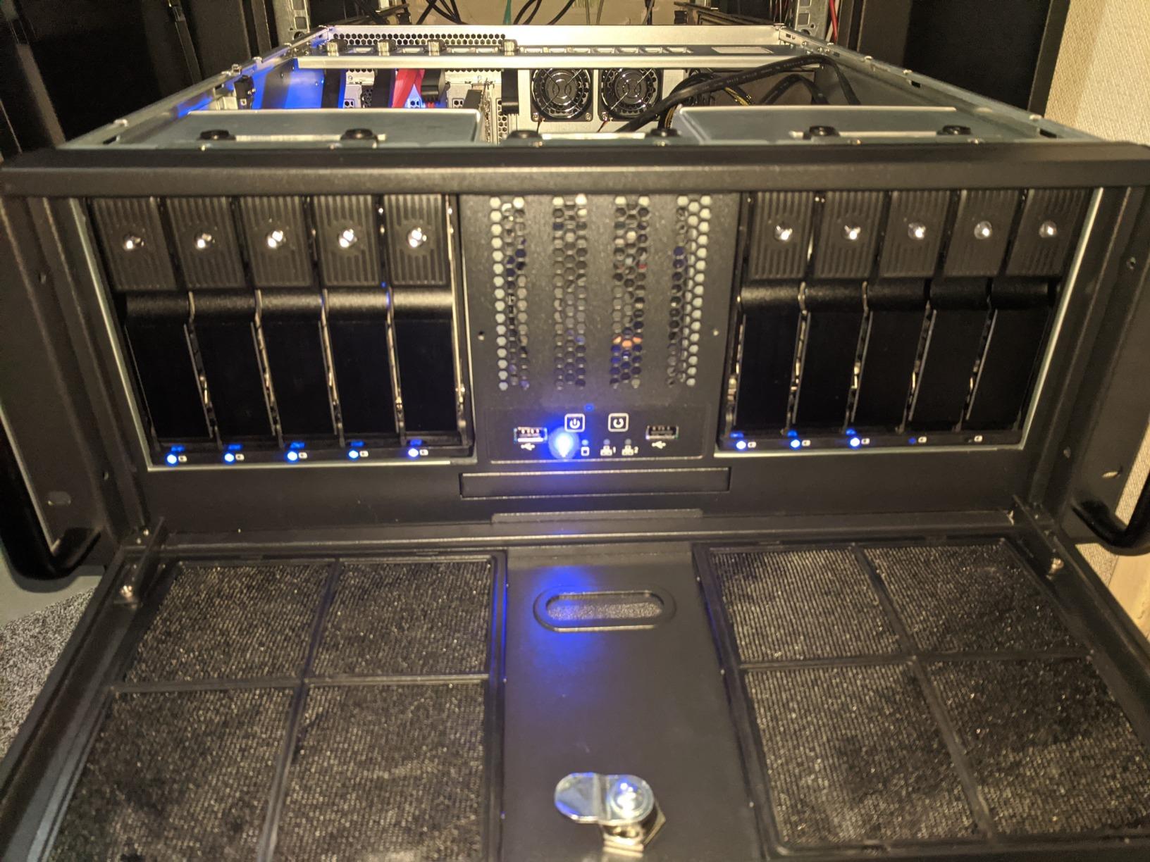 SilverStone Case Storage FS305-12G Wechselrahmen 5x 3,5" Hot-Swap