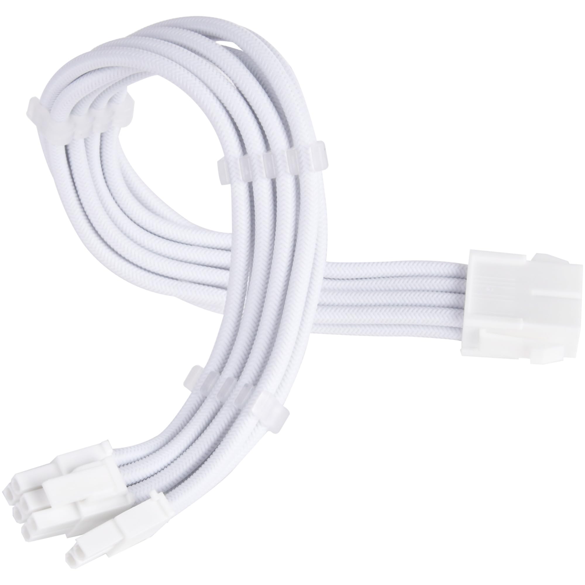 SilverStone Essential PP07E-PCI8W PCIe Verlängerungskabel Weiß