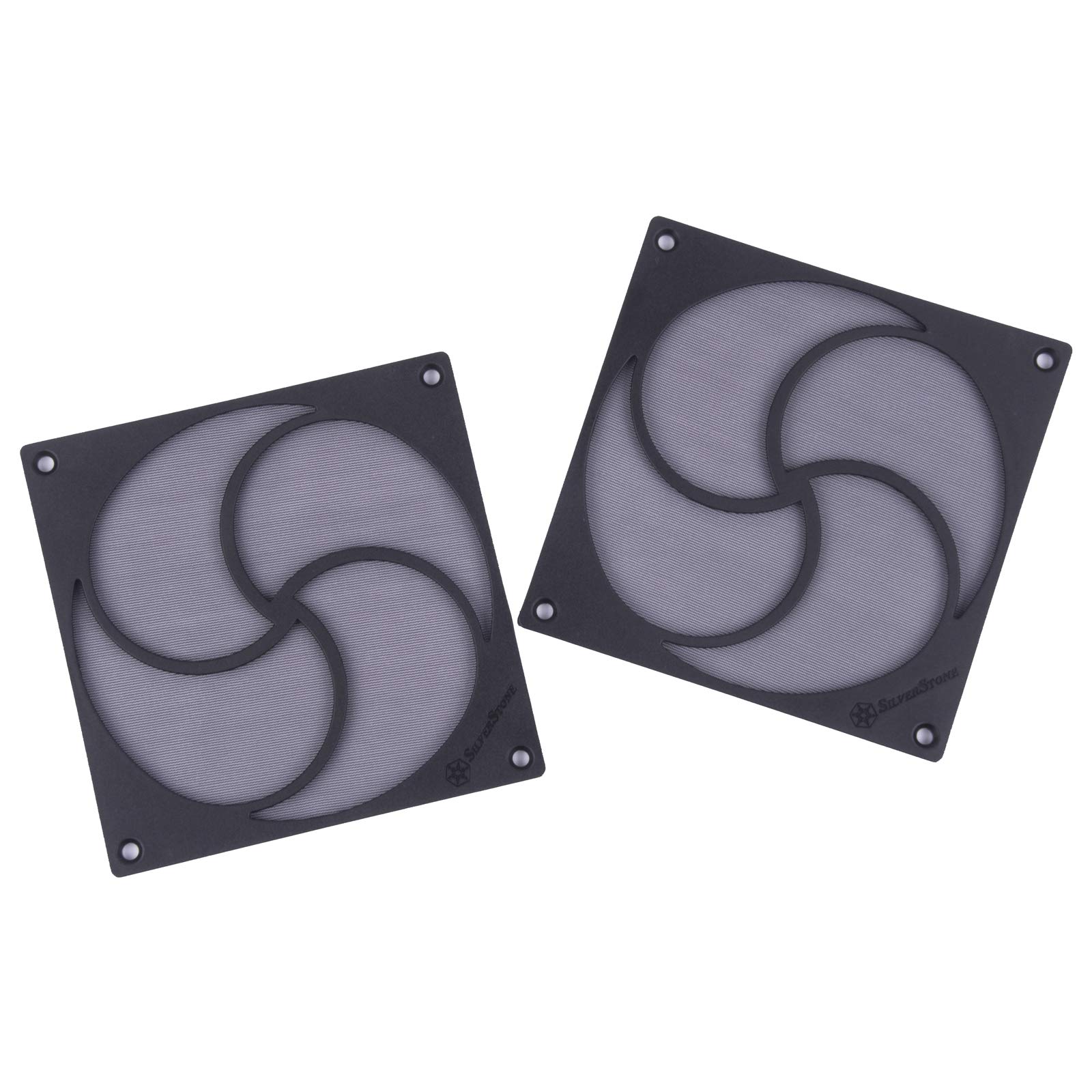 SilverStone FF144B 140mm Lüfterfilter magnetisch 2er-Pack