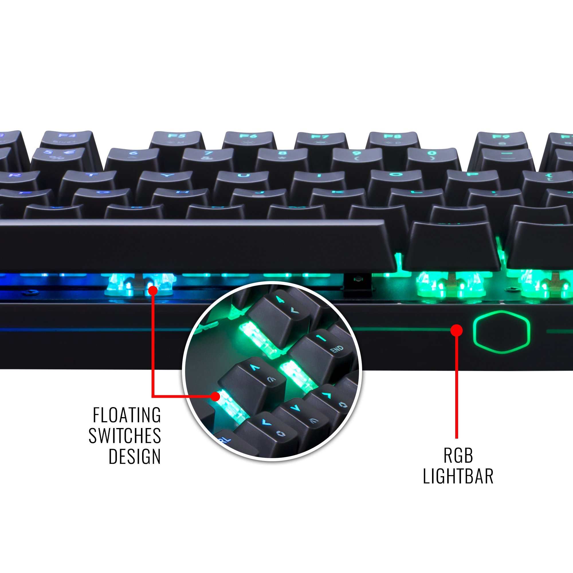 Cooler Master MasterKeys MK750 Tastatur Cherry MX Brown US
