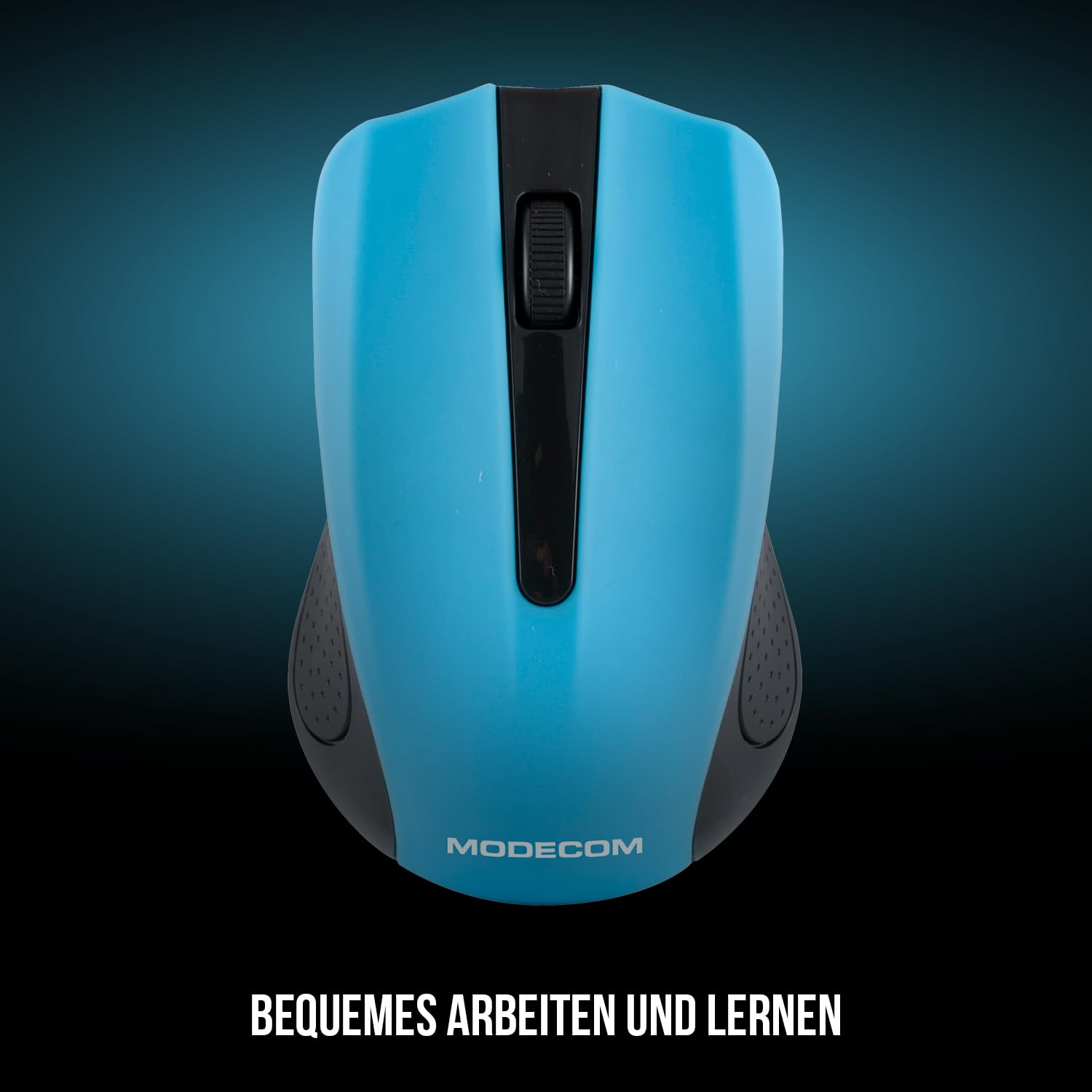 Modecom MC-WM9 Funkmaus Schwarz-Blau 1200 DPI