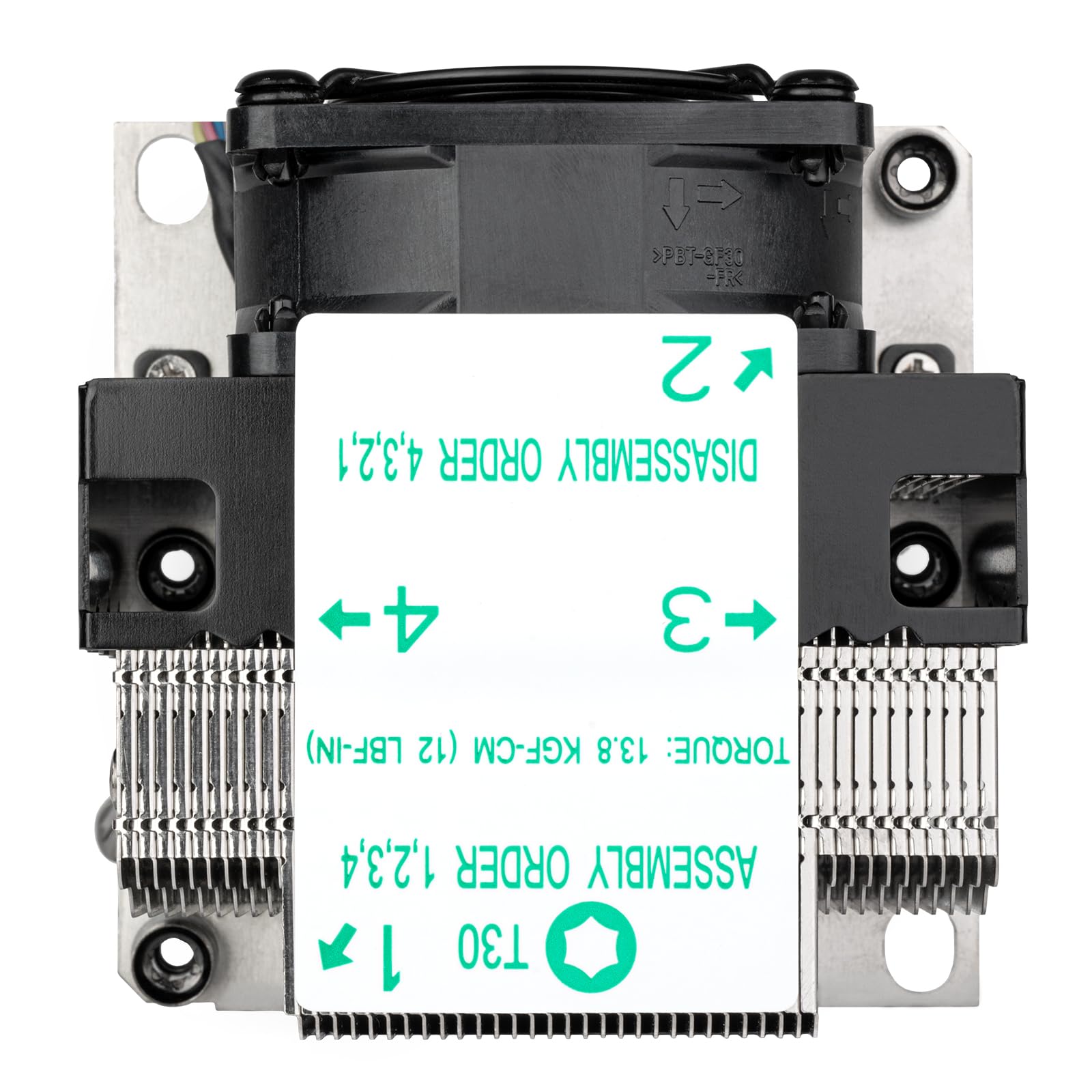 SilverStone Xenon XE02-3647S CPU-Kühler Schwarz 205W
