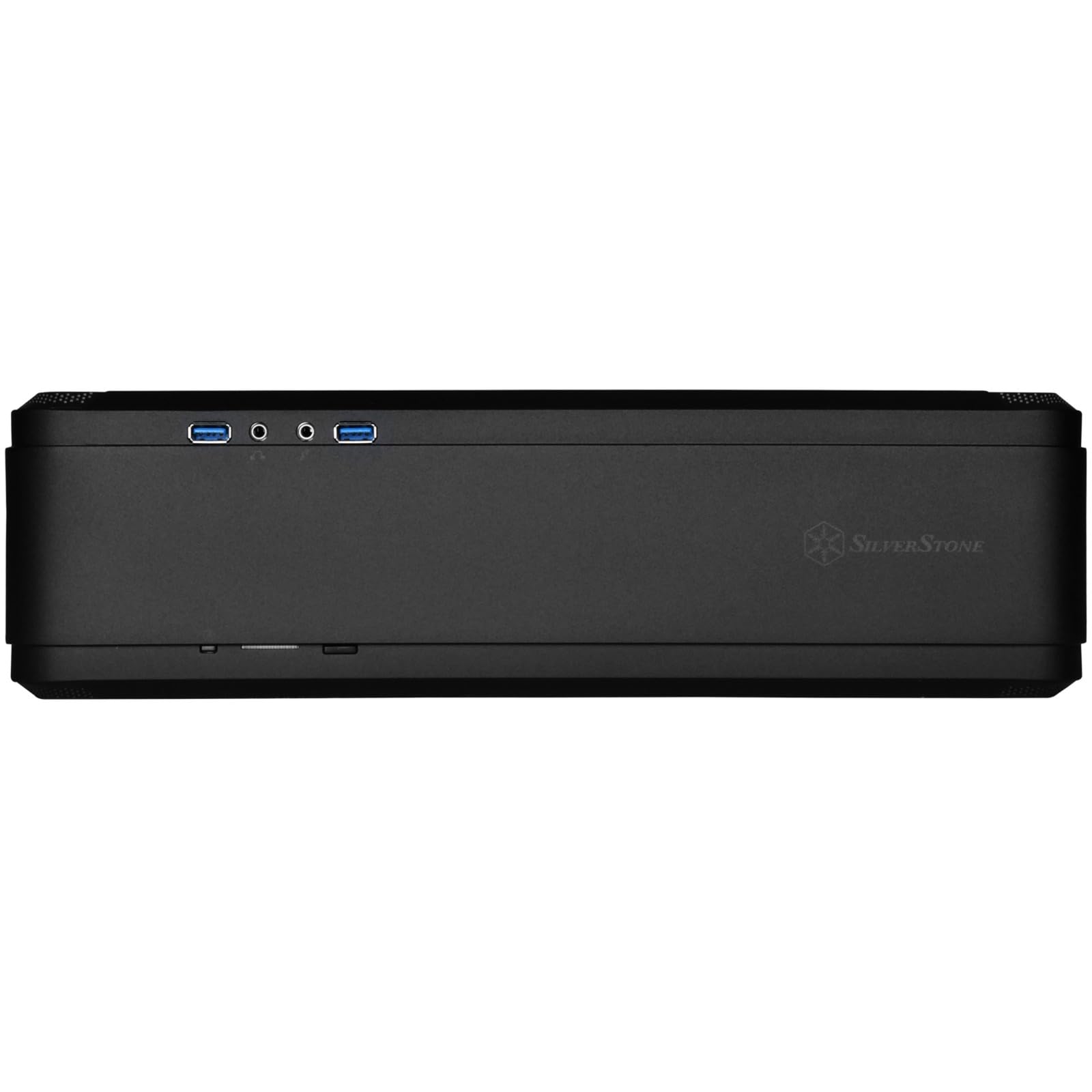 SilverStone Fortress FTZ01B-E Mini-ITX Gehäuse schwarz Aluminium