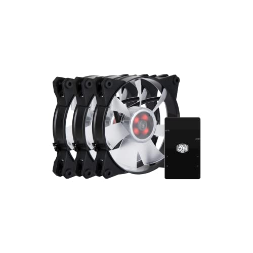 Cooler Master MasterFan Pro Air Flow Lüfter 120mm RGB 3er-Pack