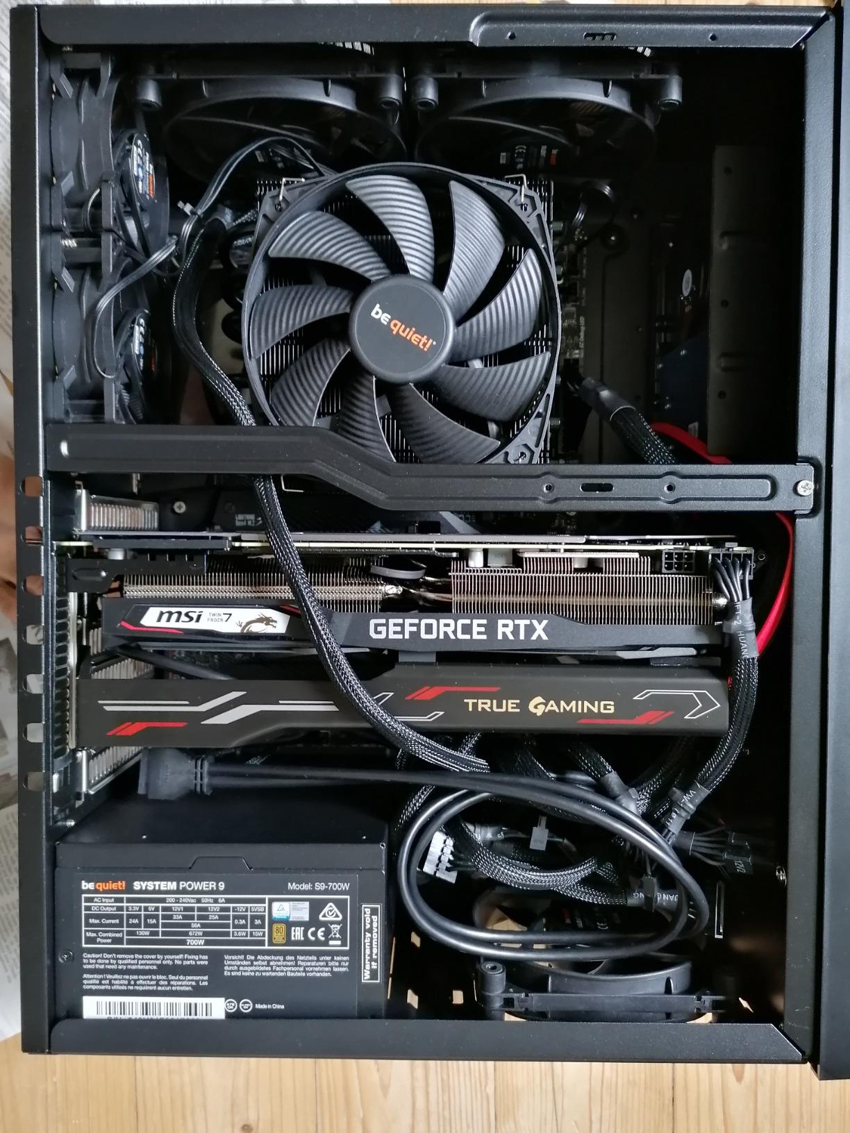 SilverStone Grandia GD10B HTPC Gehäuse schwarz ATX leise