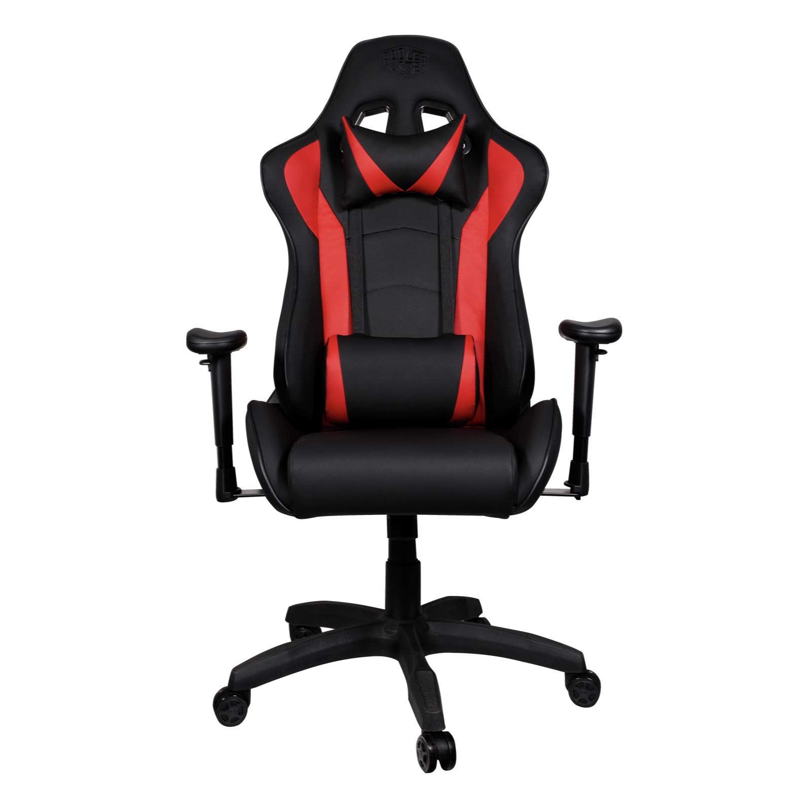 Cooler Master Caliber R1 Gaming-Stuhl Rot PU-Leder ergonomisch