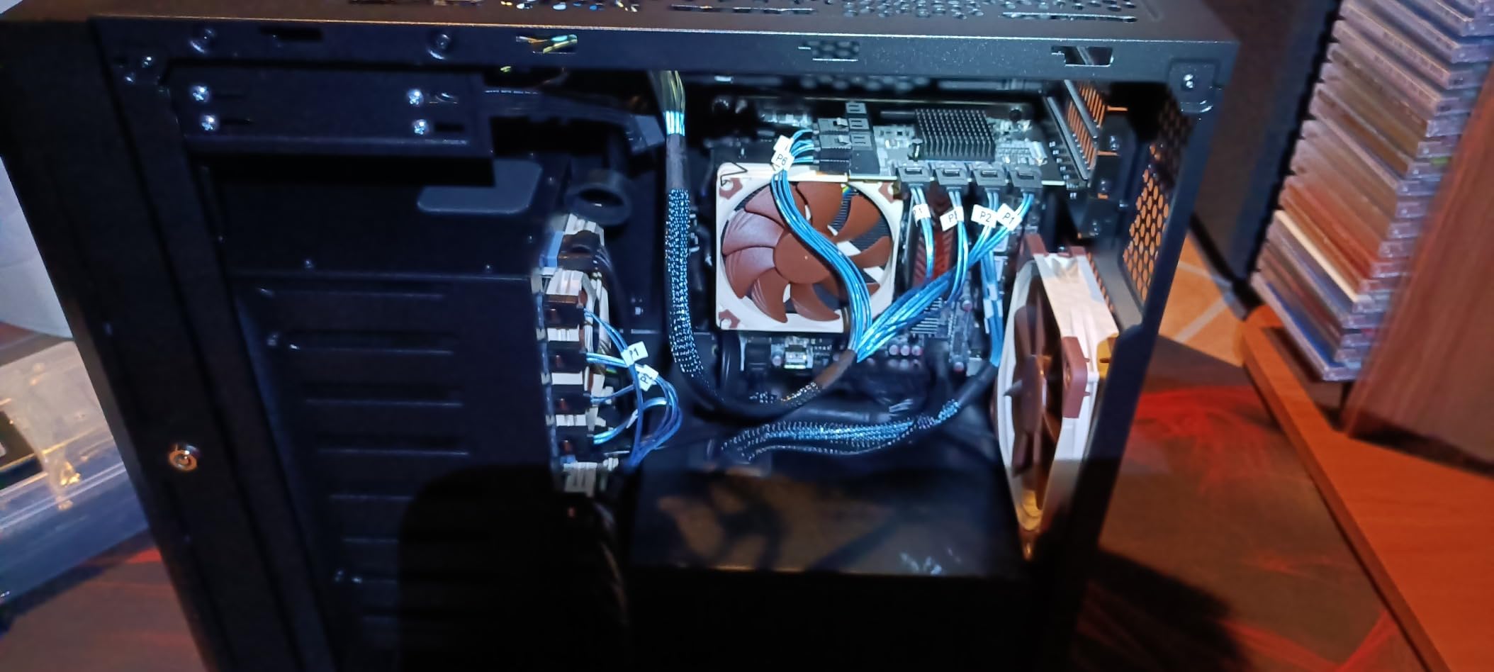 SilverStone Case Storage CS382 Server Gehäuse Storage