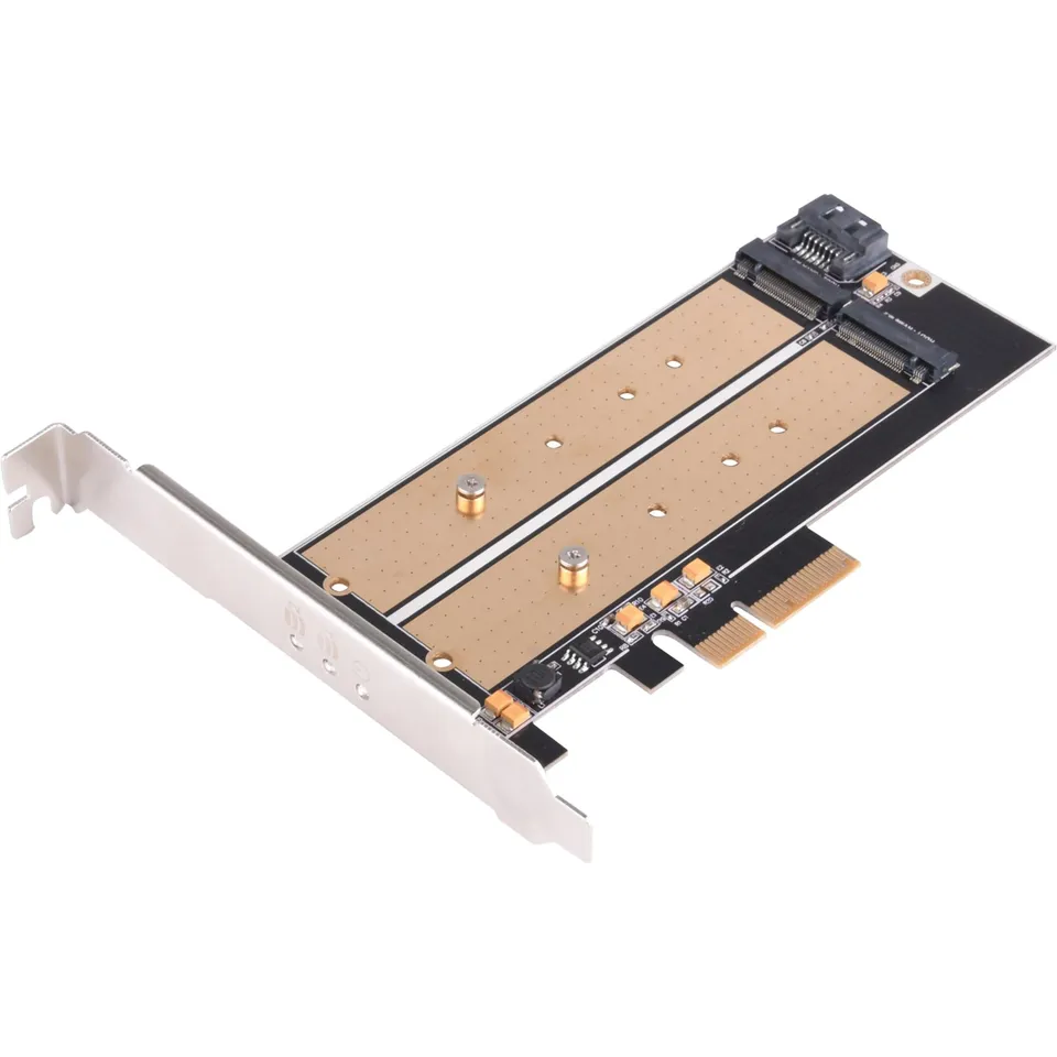 SilverStone ECM22 PCIe Erweiterungskarte 2x M.2 SSD