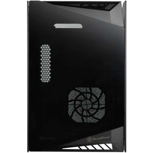 SilverStone LD03B-AF Lucid Mini-ITX Gehäuse Glas Schwarz