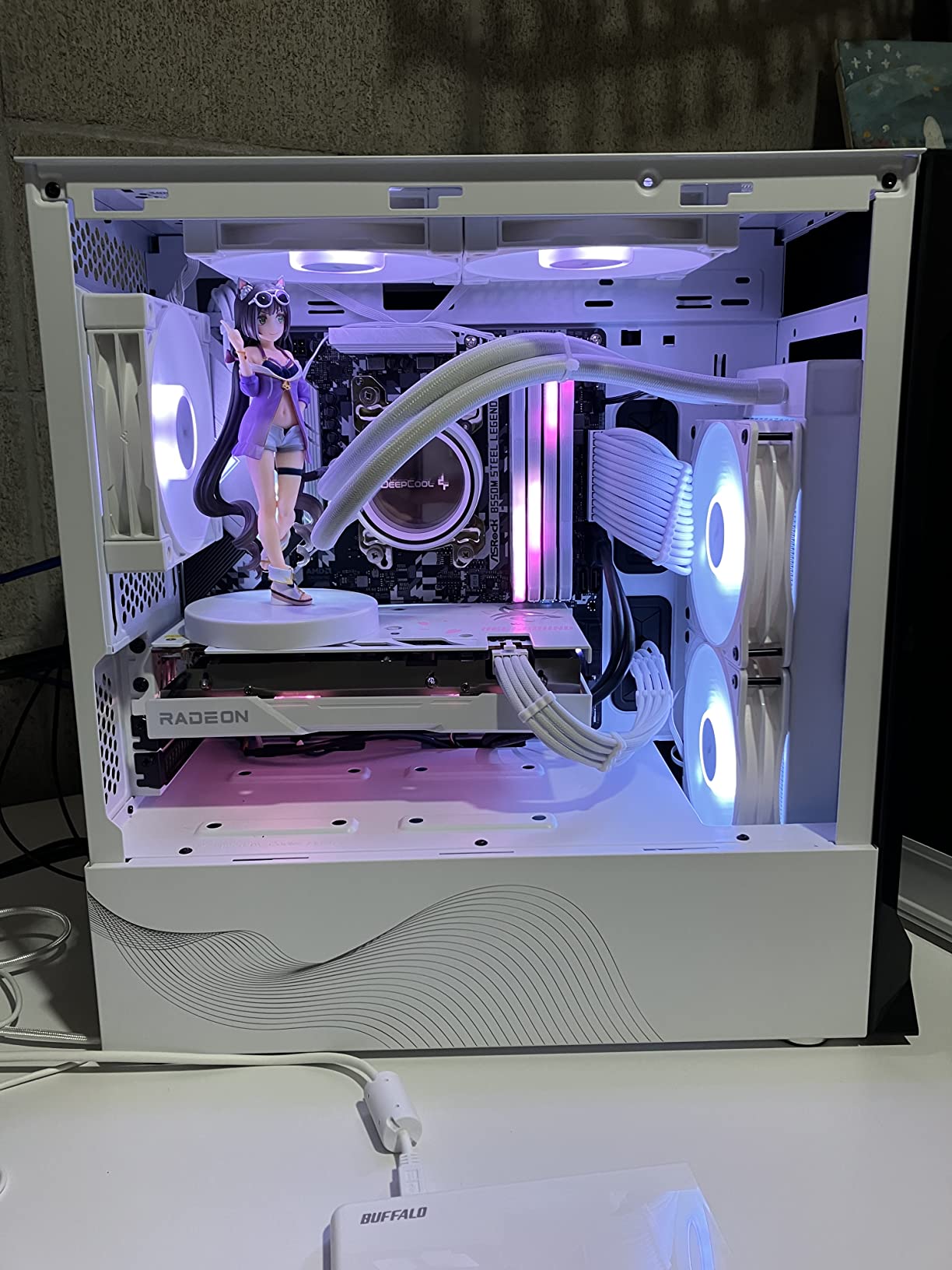 Cooler Master Silencio S400 Sakura Mini-Tower Gehäuse weiß