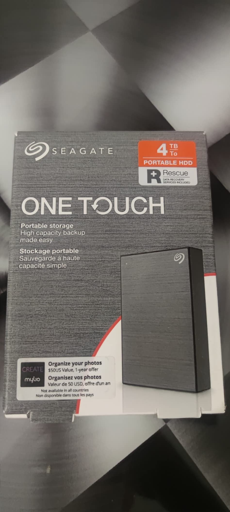 Seagate One Touch STKB1000404 Festplatte extern 1TB Space Grey