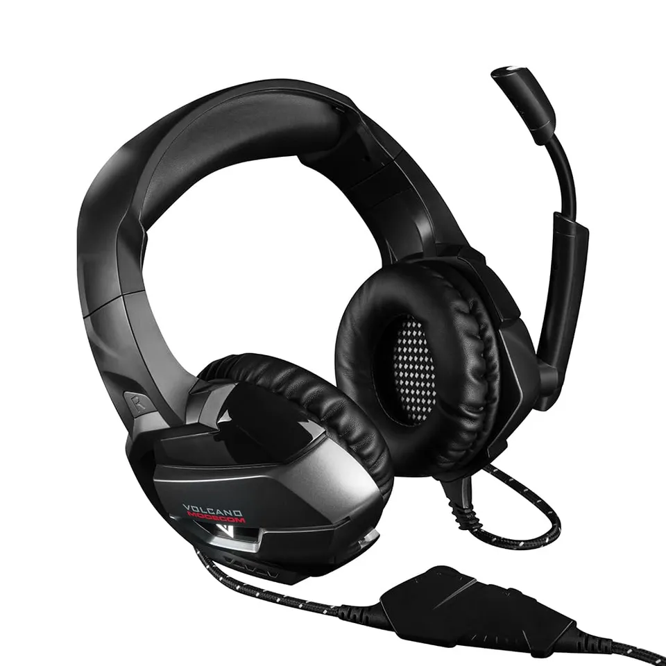 Modecom Volcano MC-859 Headset schwarz USB 50-mm