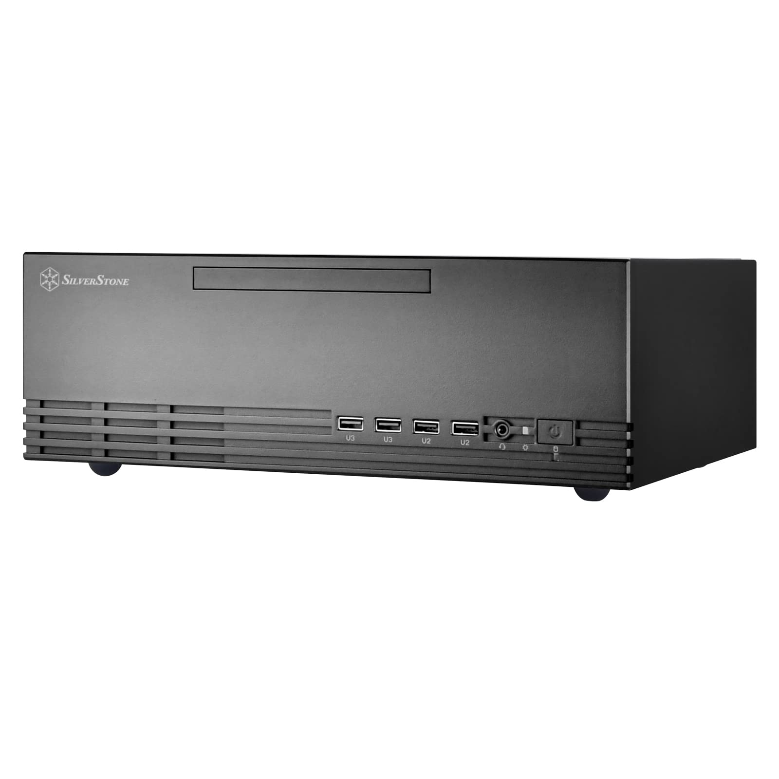 SilverStone MILO ML11 Desktop-Gehäuse Micro-ATX Weiß 10L
