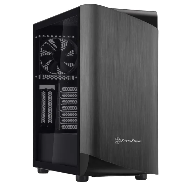 SilverStone SETA A1 Midi Tower Gehäuse Schwarz