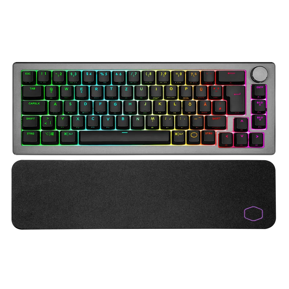Cooler Master CK721 Gaming Tastatur 65% Braun DE Space Grau