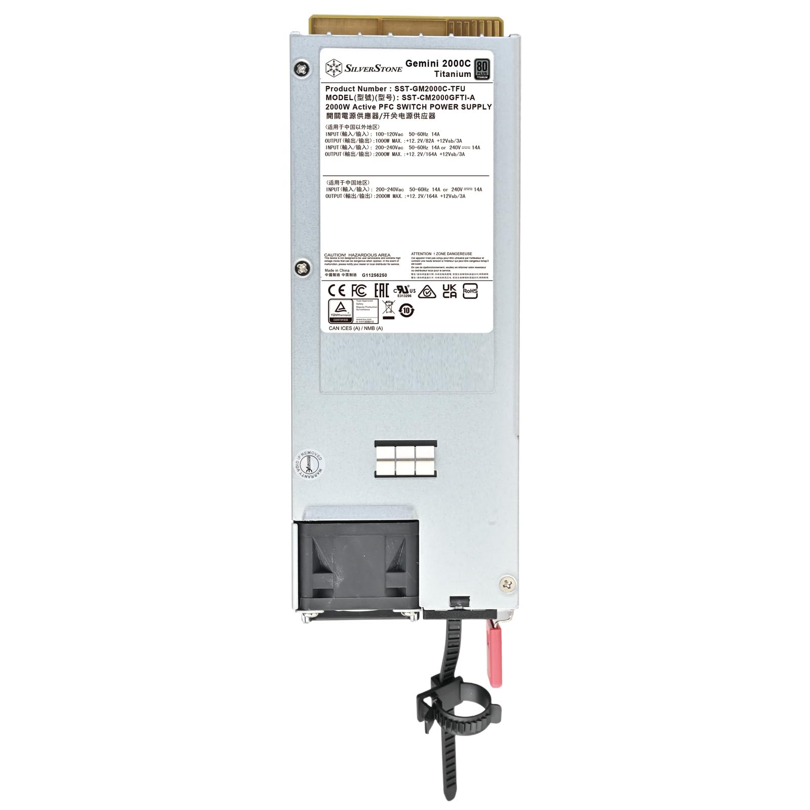 SilverStone Gemini SST-GM2000C-TFU Netzteilmodul 2000W Titan