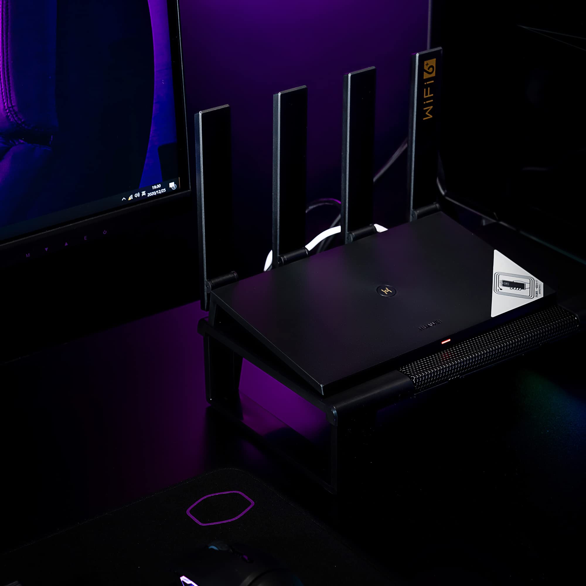 Cooler Master Connect Stand Router-Kühler 120mm USB schwarz
