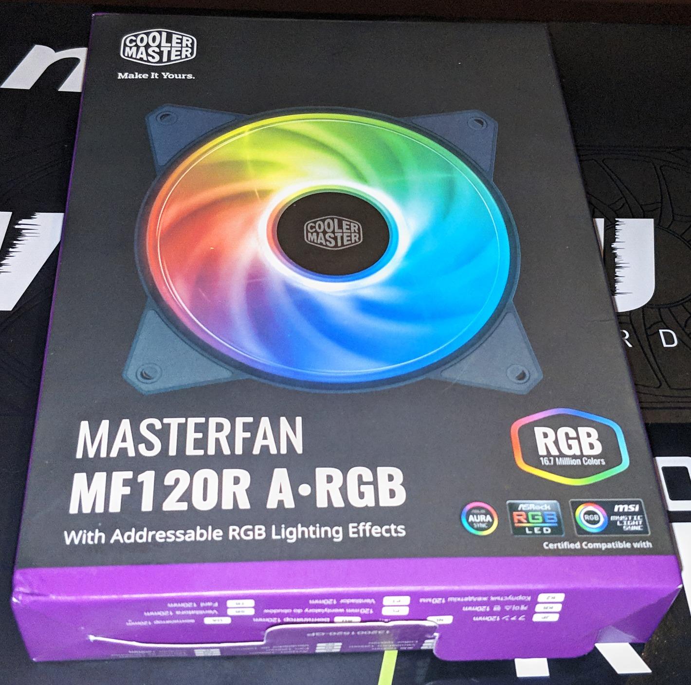Cooler Master MF120R ARGB 120mm Gehäuselüfter Hybrid