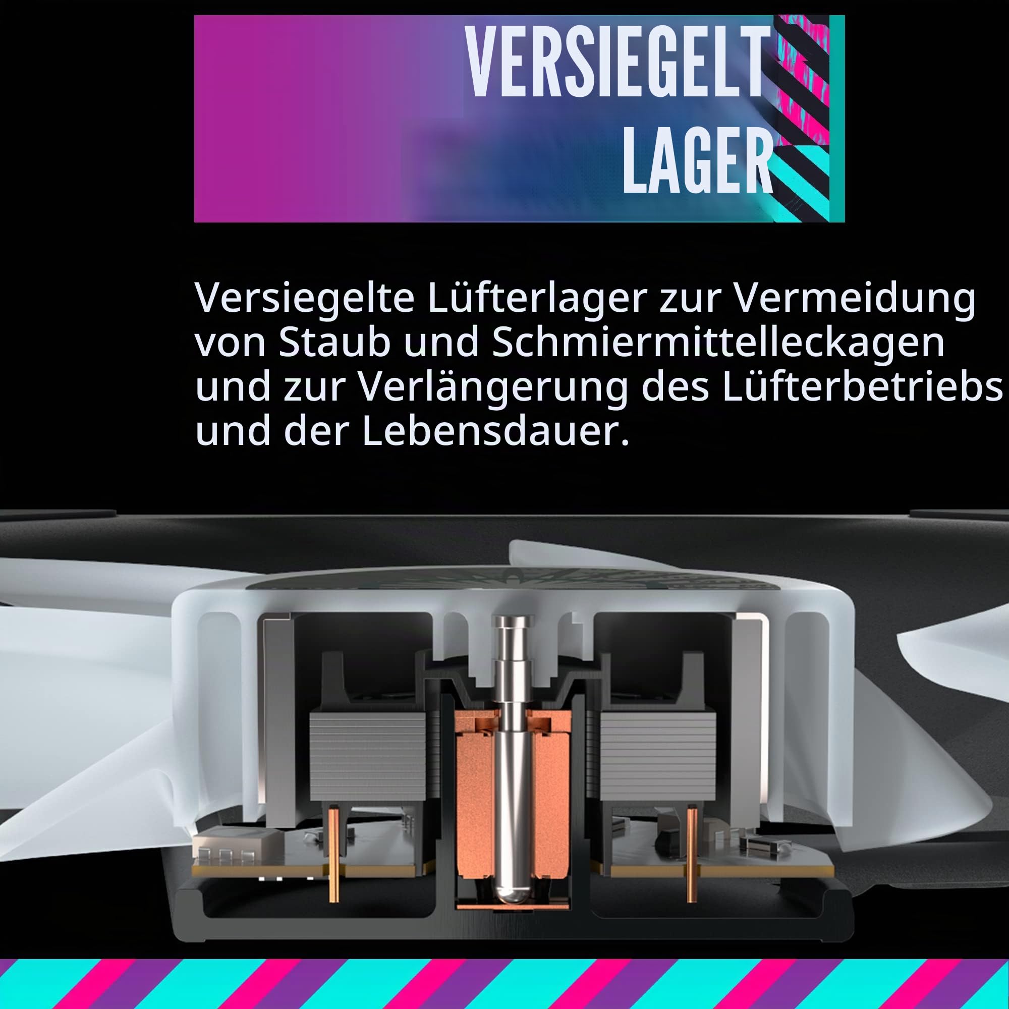 Cooler Master MasterFan MF120 Halo ARGB Gehäuselüfter 120mm