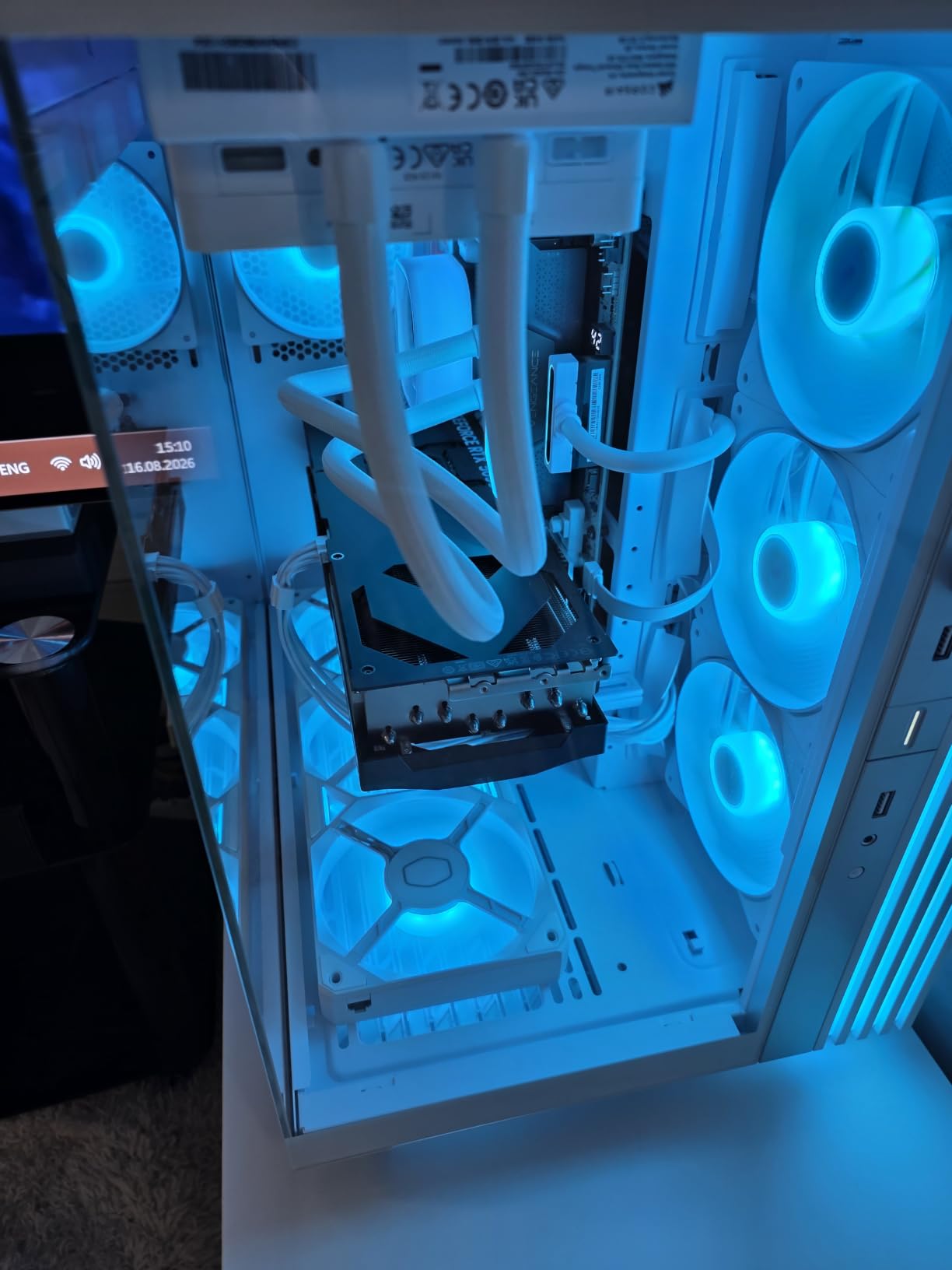 Cooler Master SickleFlow Edge 360 ARGB Lüfter Weiß 360mm