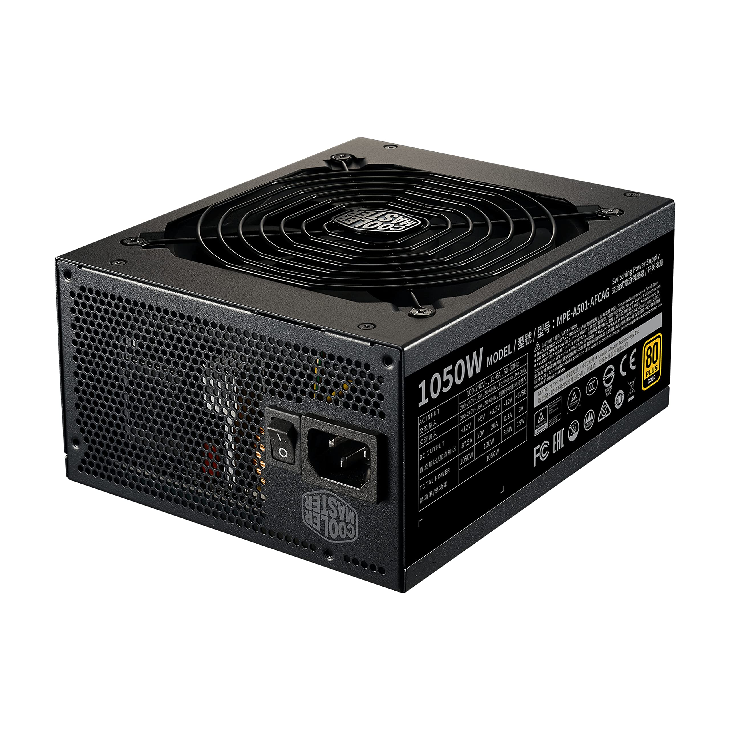 Cooler Master MWE 1050 Gold V2 Netzteil 1050W modular 80 Plus Gold