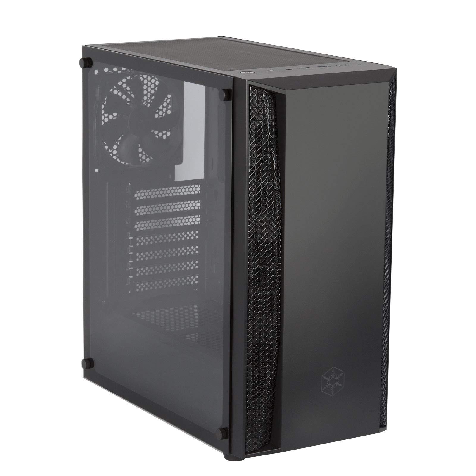 SilverStone FARA B1 ATX Gaming-Gehäuse Glas Schwarz