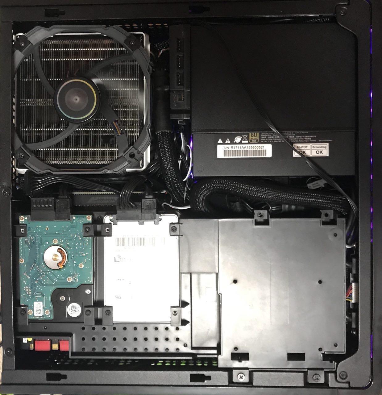 SilverStone RAVEN RVZ03B Gehäuse Mini-ITX RGB schwarz
