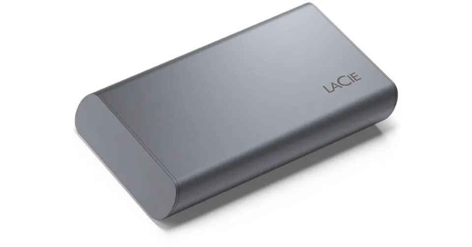 LaCie Mobile Drive Secure 2TB externe SSD USB-C Space Grey