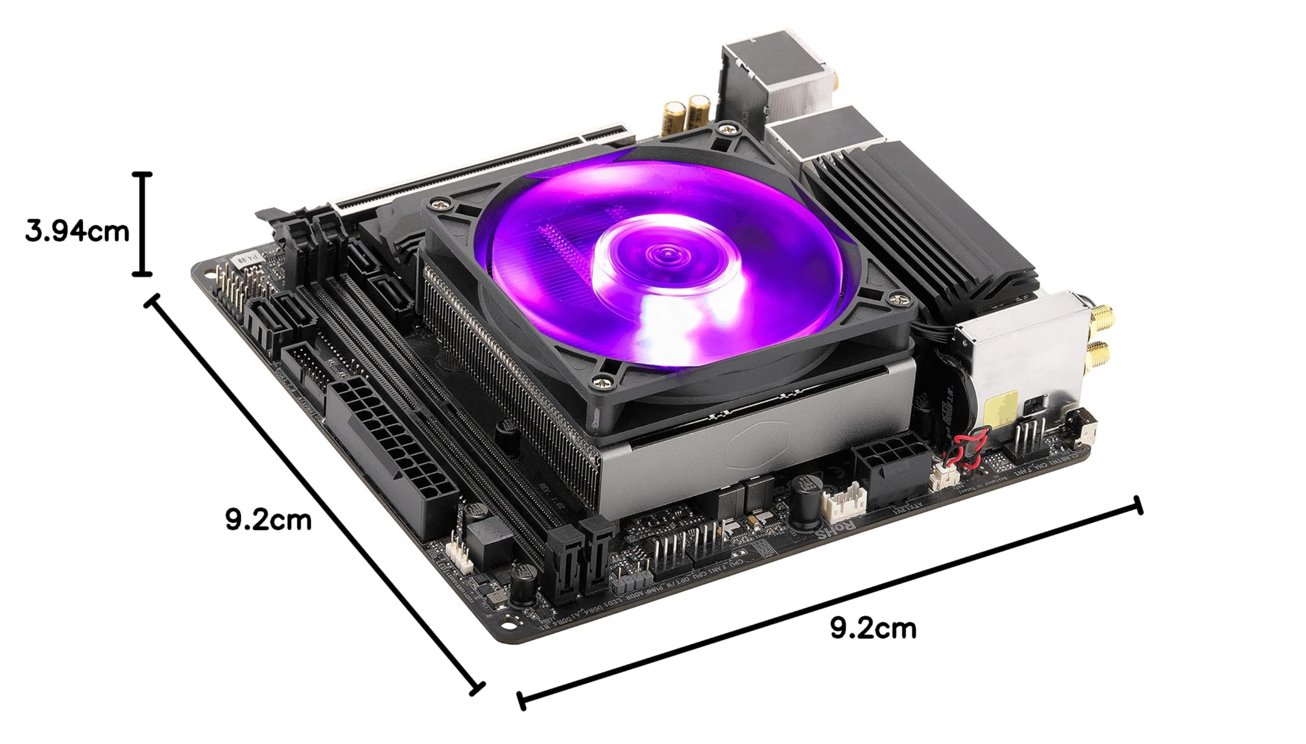 Cooler Master MasterAir G200P CPU Kdhler low profile 39,5mm RGB
