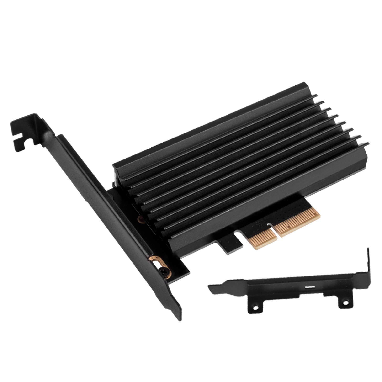 SilverStone ECM24-ARGB M.2 Adapterkarte PCIe x4 mit Kühlkörper