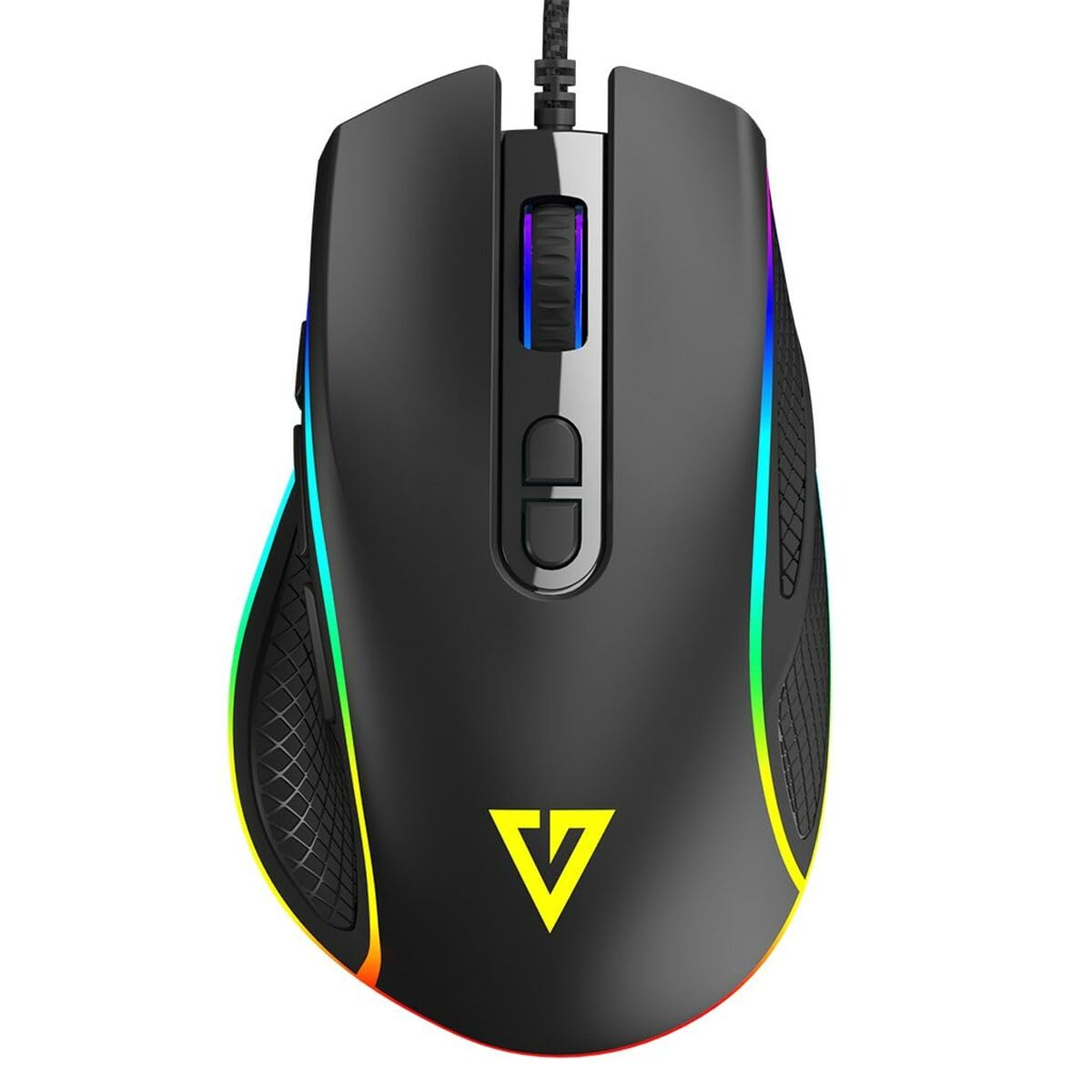 Modecom Volcano Veles Gaming Maus kabelgebunden RGB 7 Tasten