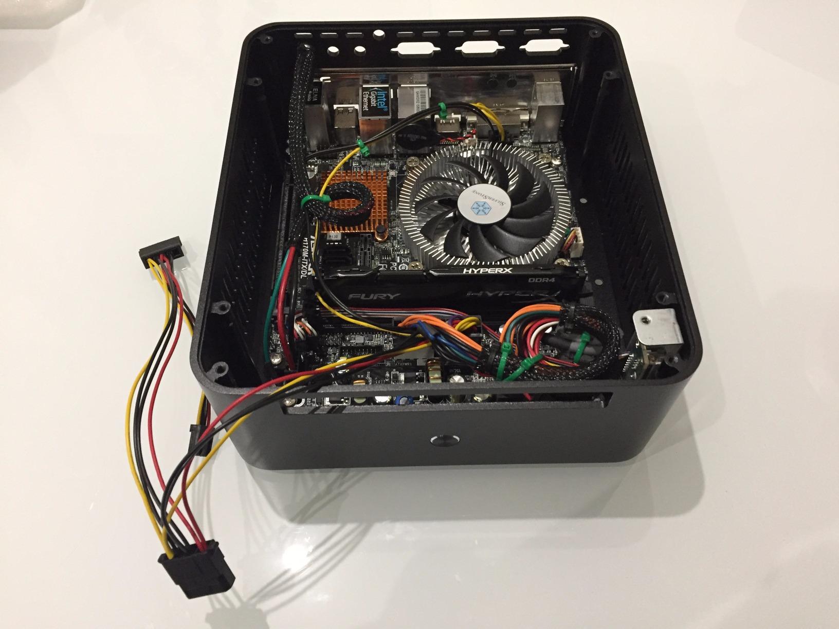SilverStone Nitrogon NT07-115X CPU-Kühler Low-Profile 80mm