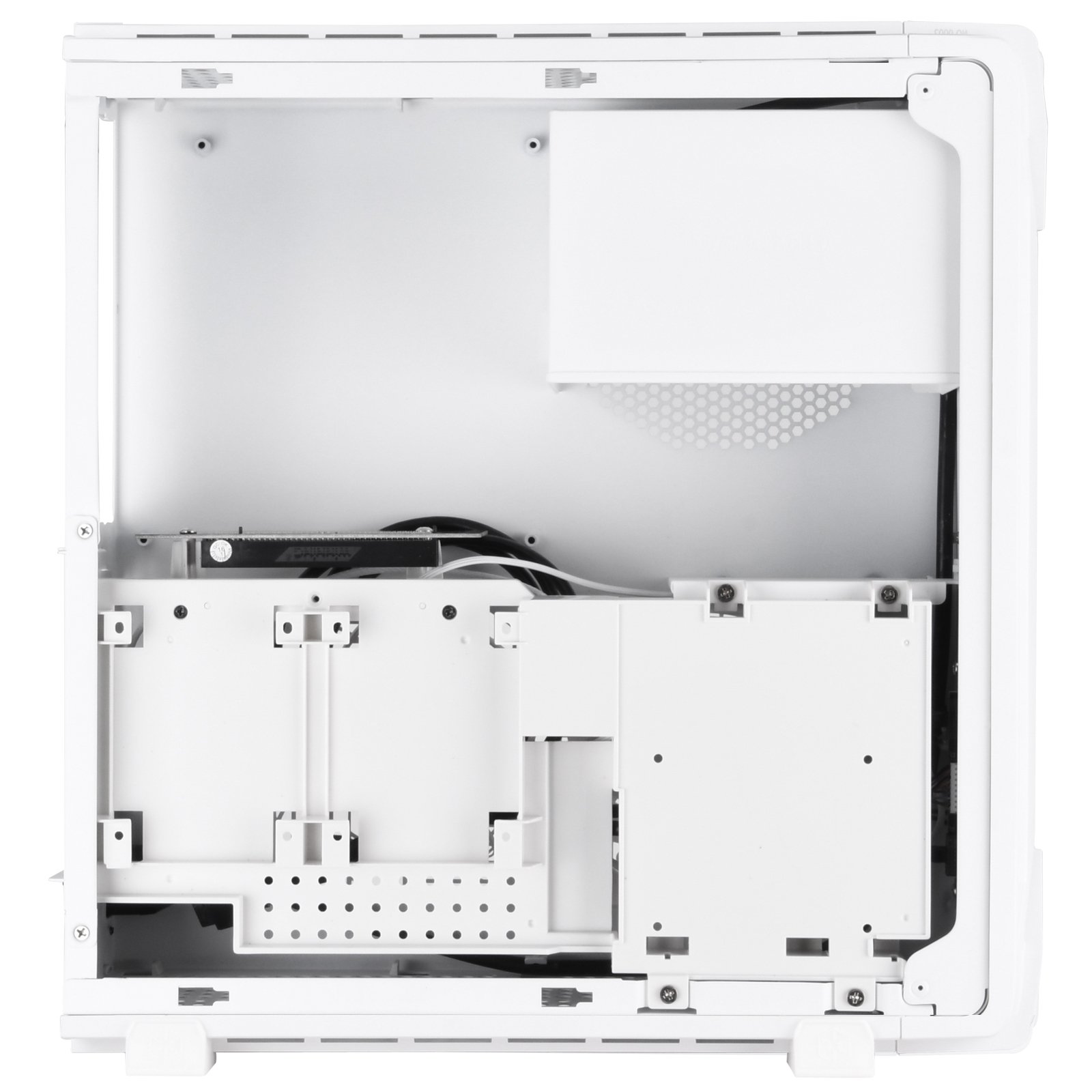 SilverStone RAVEN RVZ03W-ARGB Mini-ITX Gehäuse Weiß ARGB SFF