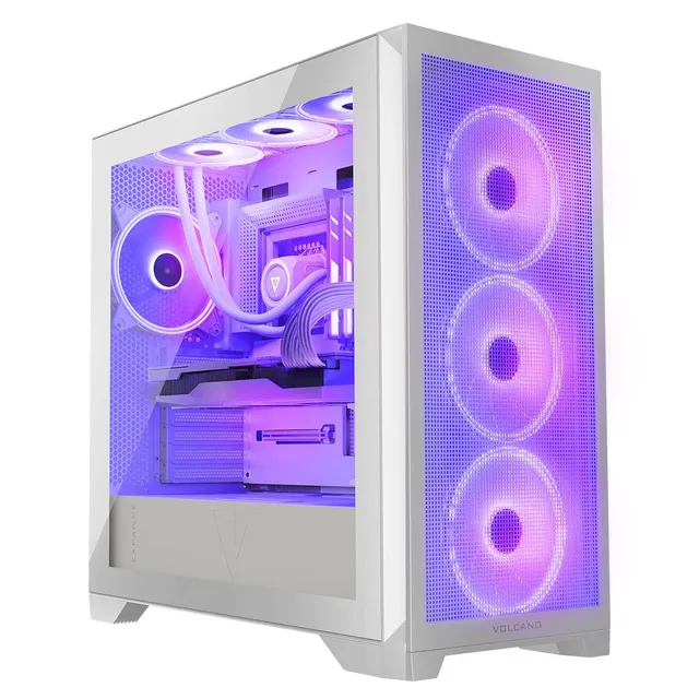 Modecom Volcano Expanse S APEX PC-Gehäuse Weiß ARGB