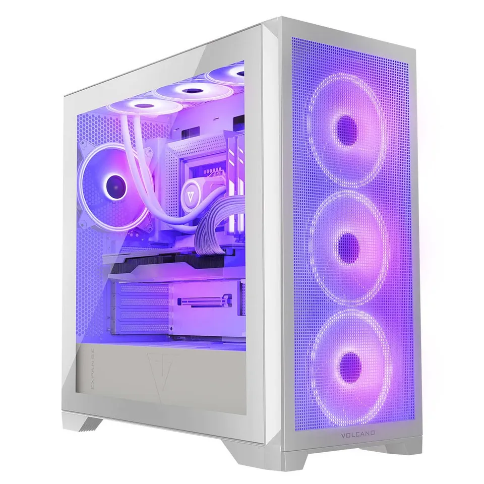 Modecom Volcano Expanse S APEX PC-Gehäuse Weiß ARGB