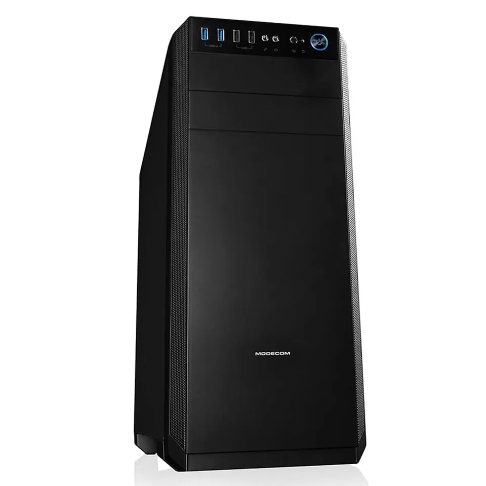 Modecom Oberon Pro LE Midi Tower schwarz PC Gehäuse