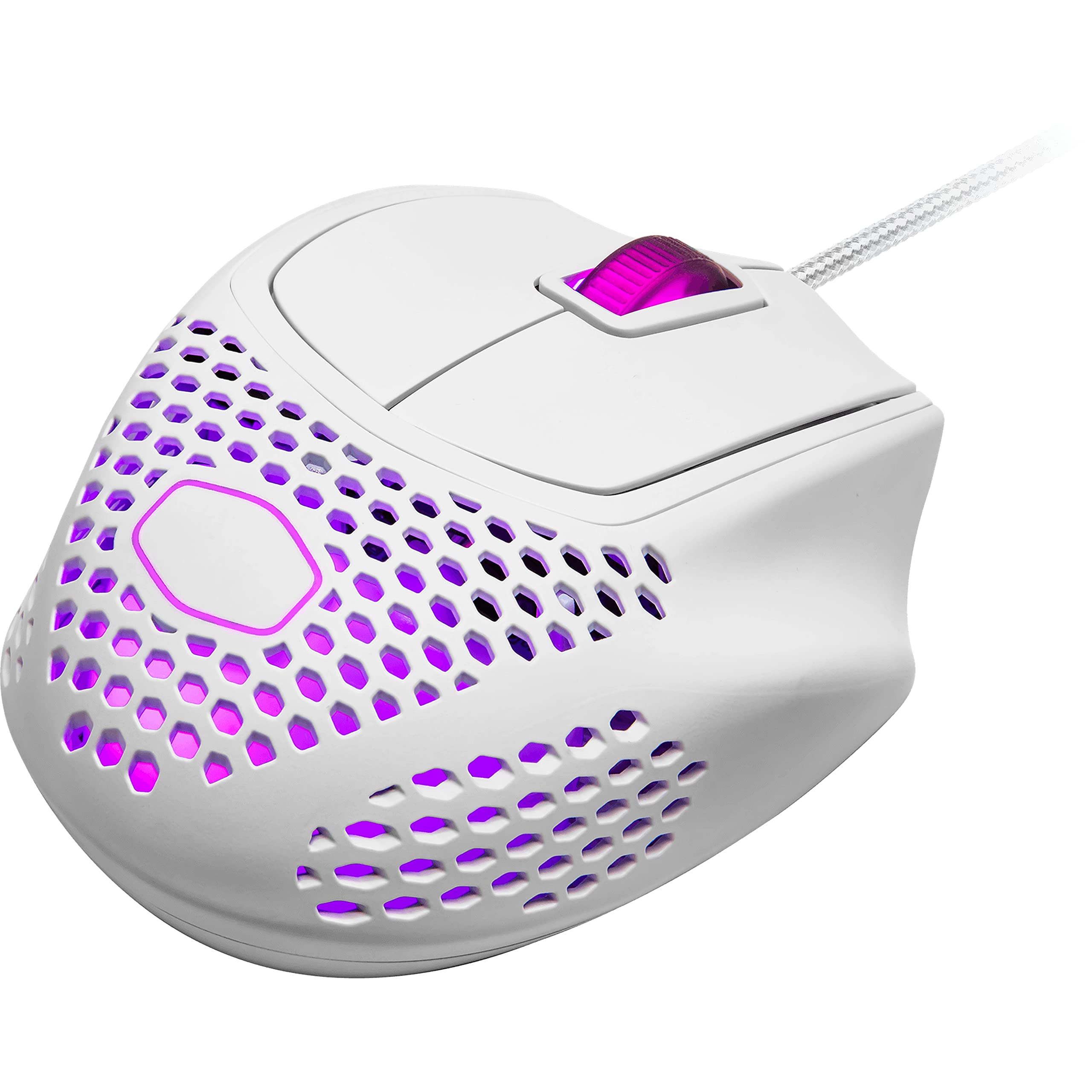 Cooler Master MM720 Gaming Maus Weiß 49g 16000 DPI